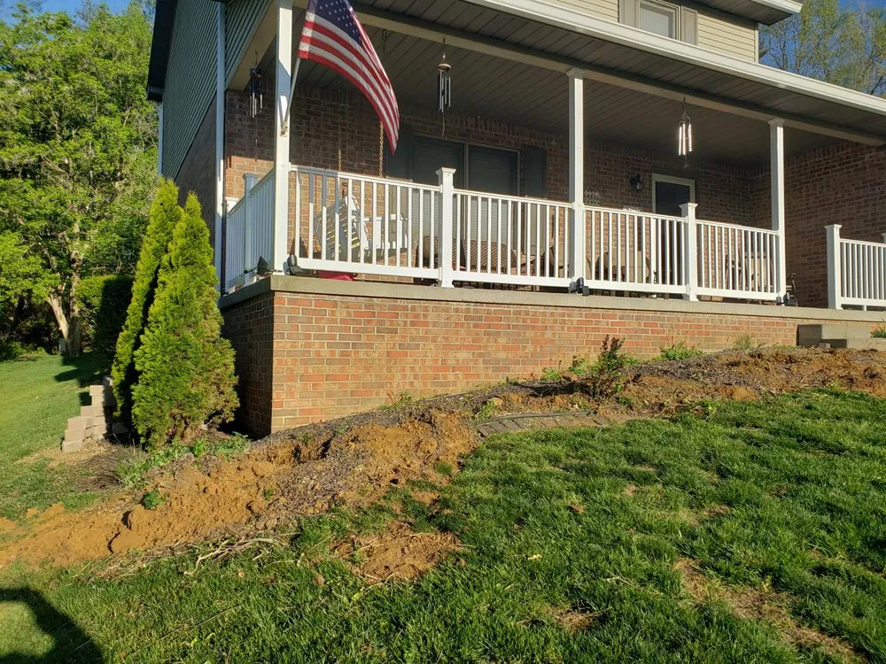 Professional garden landscaping in Evansville, IN by Extra Yard Lawn and Landscape