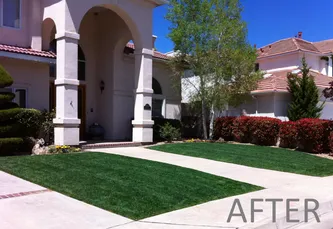 Local landscape installation in Albuquerque, NM by ExtraScapes
