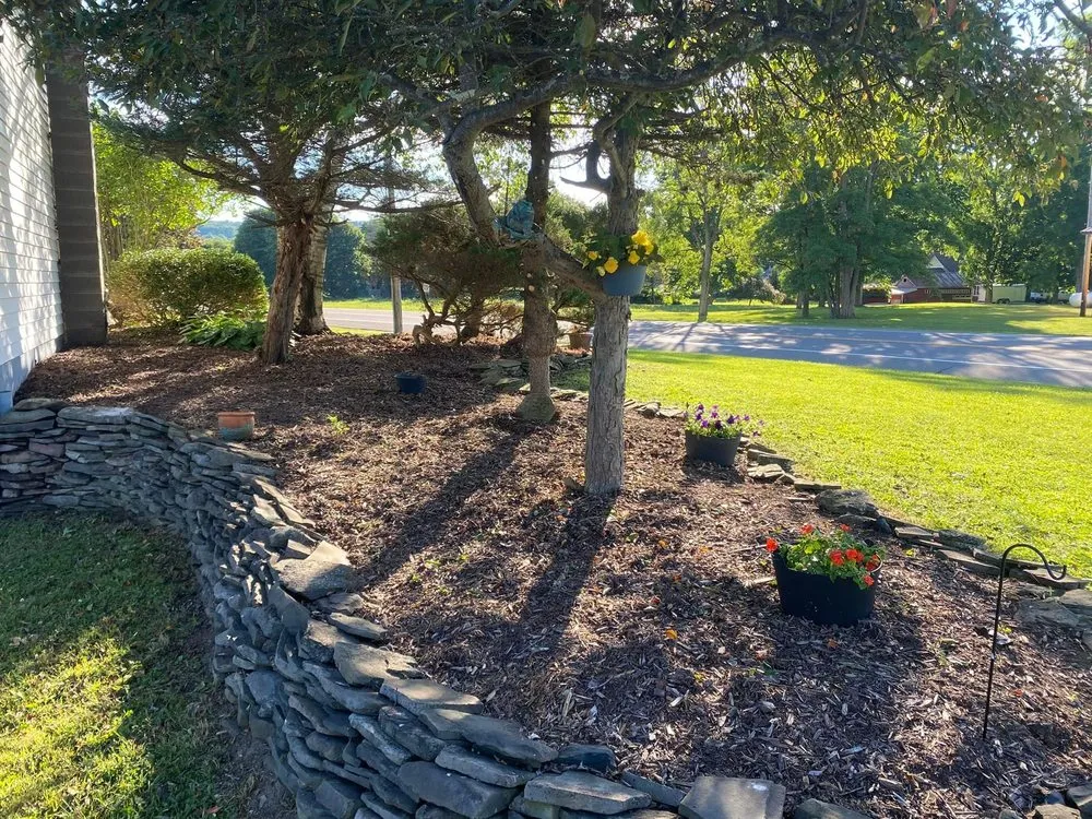 Local outdoor landscaping in Norwich, NY by Extravagant Landscaping