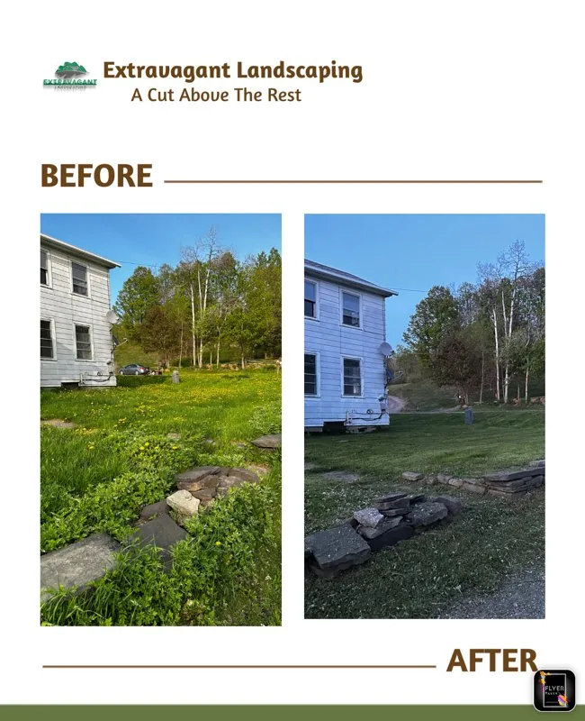 Affordable outdoor landscaping in Norwich, NY by Extravagant Landscaping