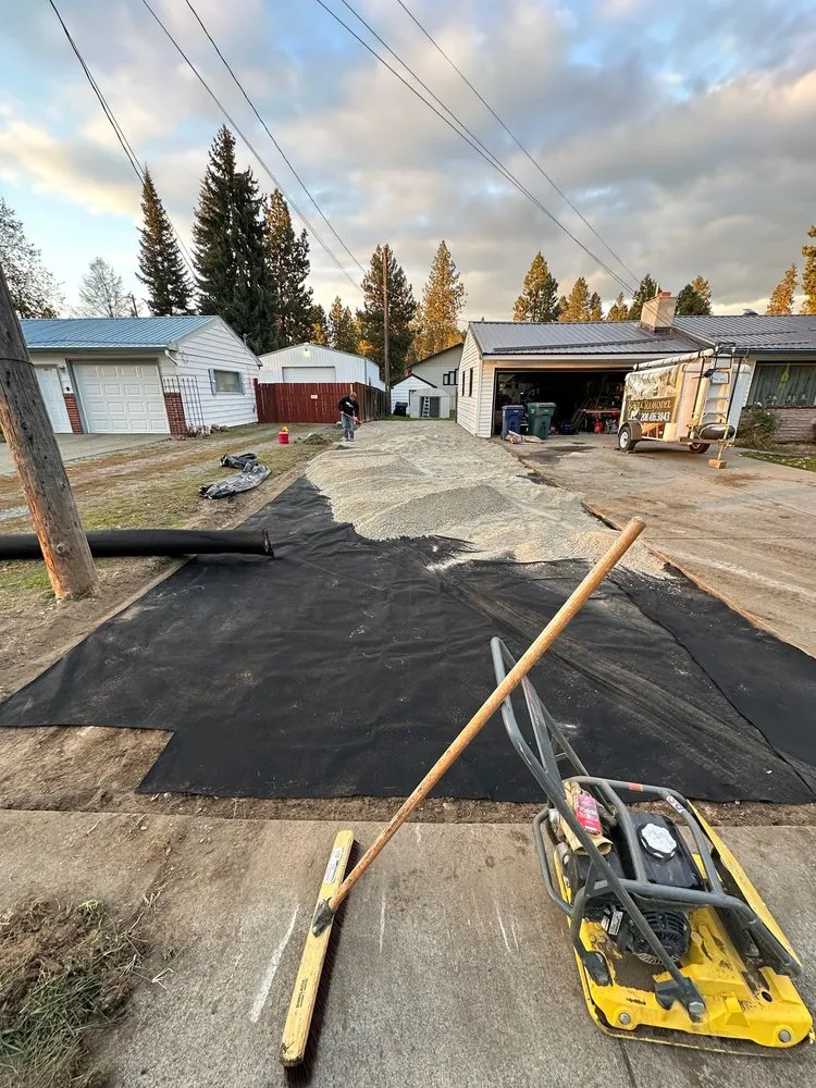 Custom landscape installation for outdoor upgrades in Athol, ID by Extreeme