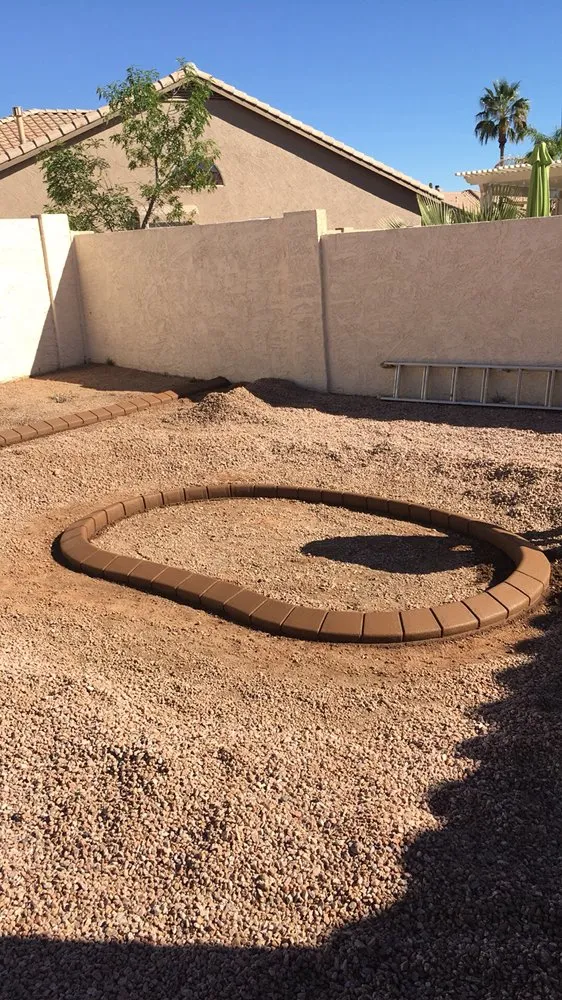 Affordable landscape design experts serving Peoria, AZ - Extreme Borders and Curbs