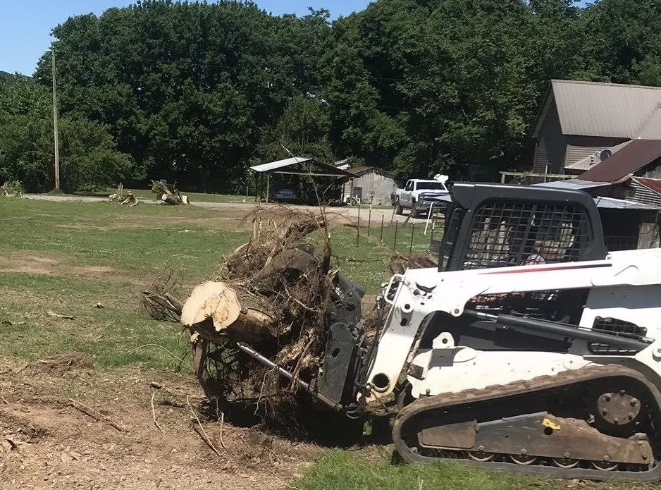 Custom yard cleanup service for residential properties across Batesville, AR - Extreme Bush Hog & Skidsteer Land Clearing