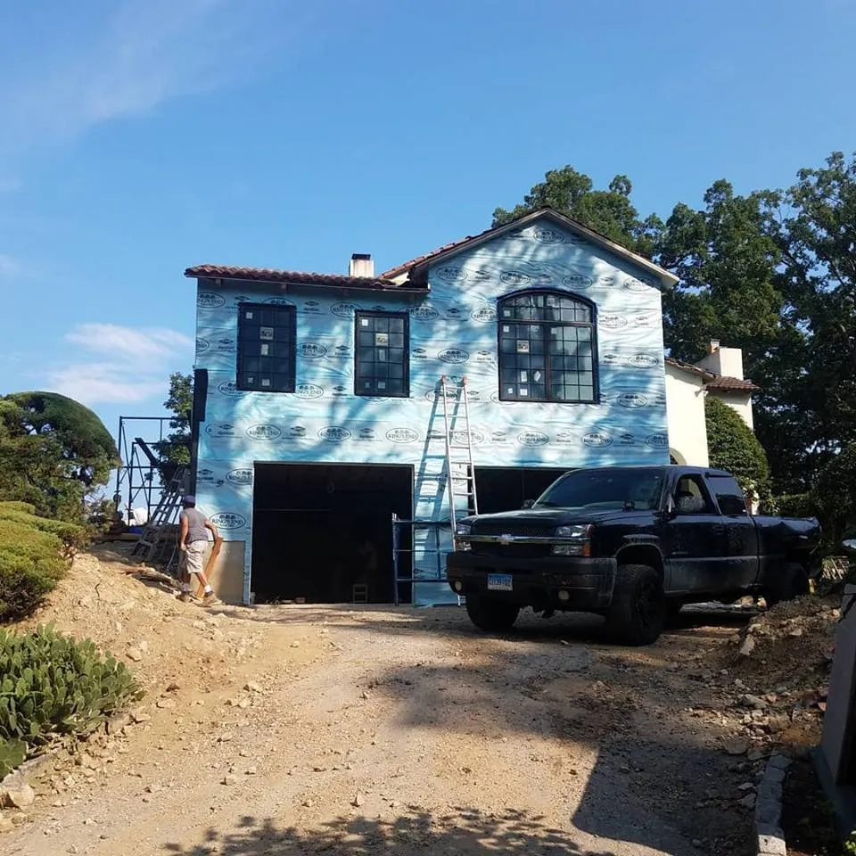 Professional lawn mowing service with custom design in Danbury, CT by Extreme Construction Services