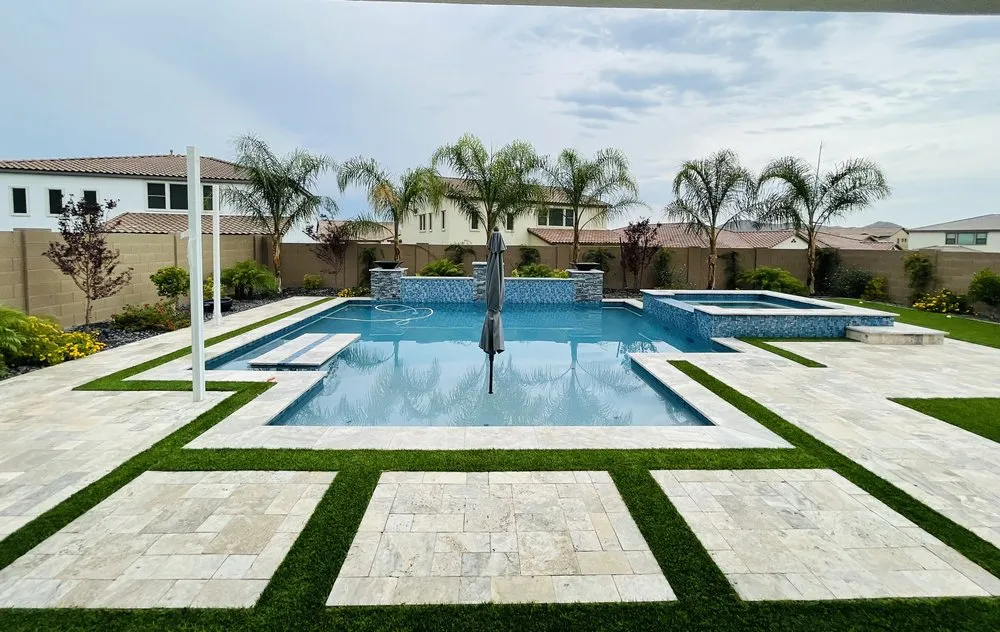 Professional outdoor landscaping in Phoenix, AZ by Extreme Dreamz Custom Landscaping
