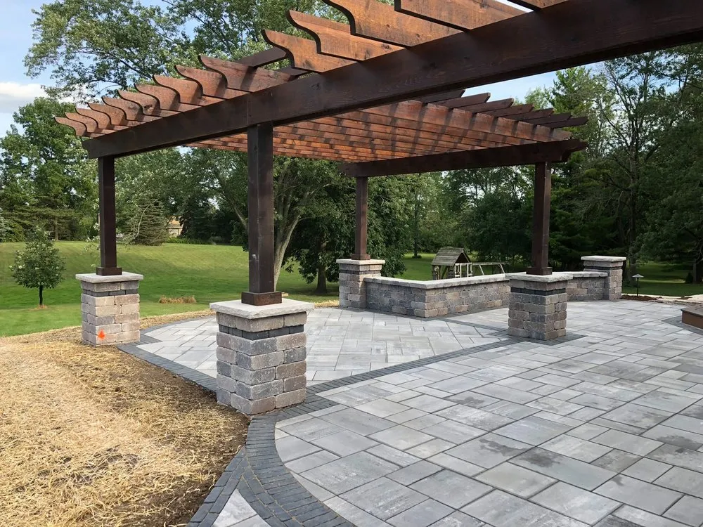 Local landscape installation in Big Bend, WI - Extreme Exteriors