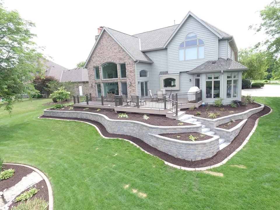 Local lawn care service with custom design in Big Bend, WI by Extreme Exteriors