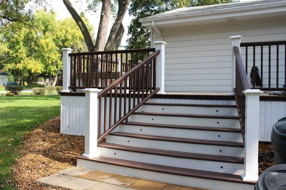 Custom landscape installation in Big Bend, WI - Extreme Exteriors