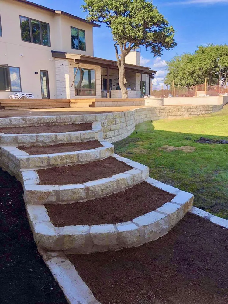 Local landscape installation in Austin, TX by Extreme Landscape