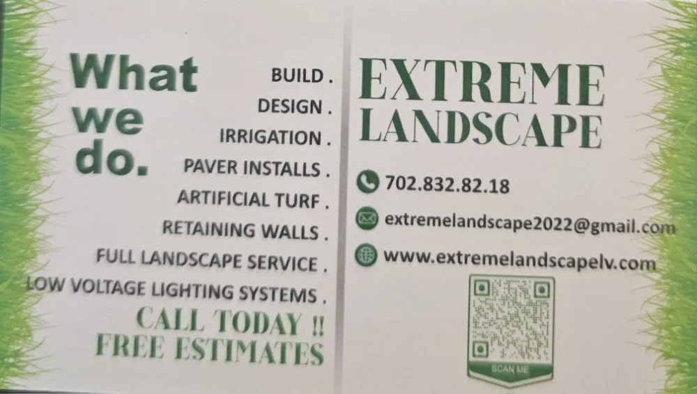 Custom garden landscaping in Las Vegas, NV by Extreme Landscape