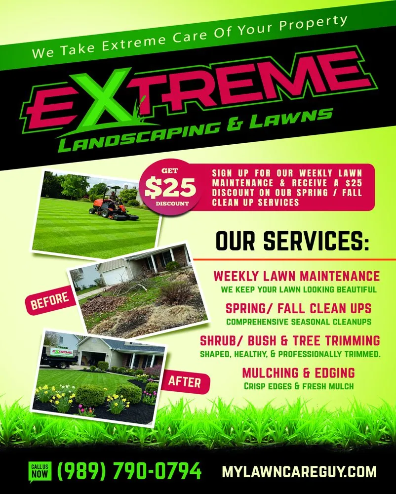 Local landscape design for homes across Saginaw, MI - Extreme Landscaping & Lawn Care