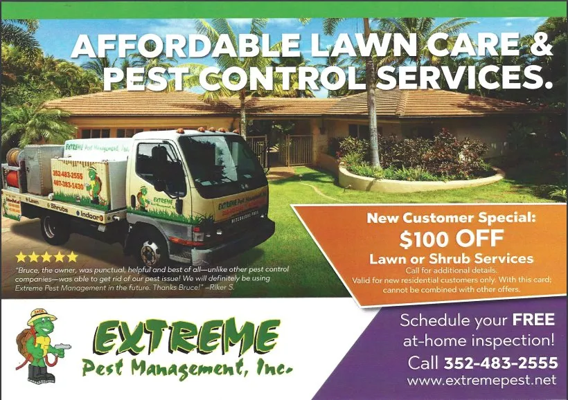Professional residential landscaping experts serving Sorrento, FL - Extreme Pest Management