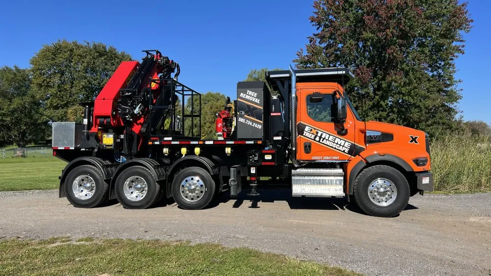 Custom landscape design in Bloomfield, NY by Extreme Tree and Landscape