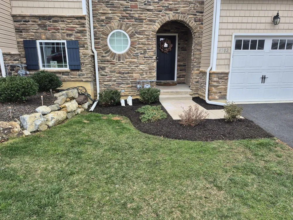 Local yard cleanup service for year-round maintenance in Bethlehem, PA by Exuberant Lawns