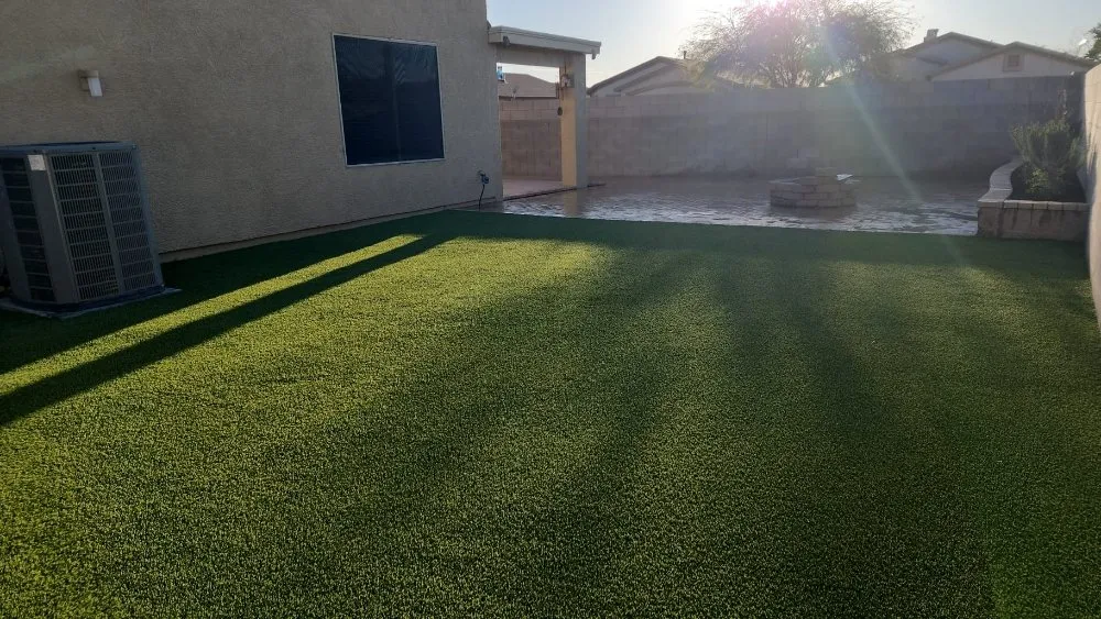 Expert yard maintenance with custom design in Tucson, AZ by Exxcell Landscaping