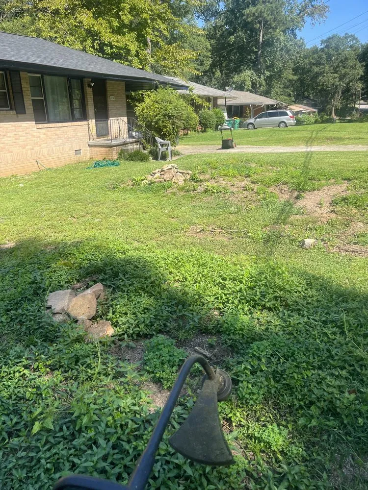 Top-rated garden landscaping with custom design in Forest Park, GA by Eye Candy Lawn Care Services