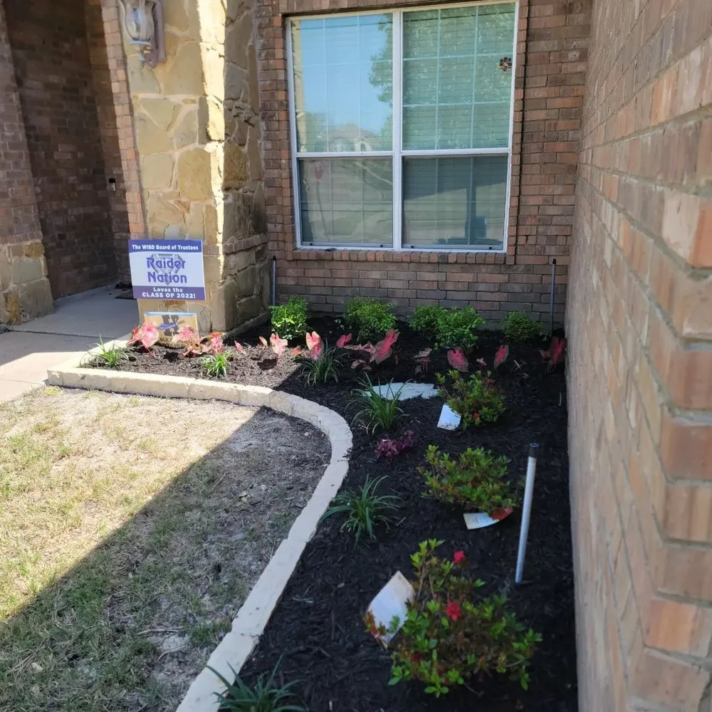 Local outdoor landscaping in Wylie, TX by Eye Catching Landscaping