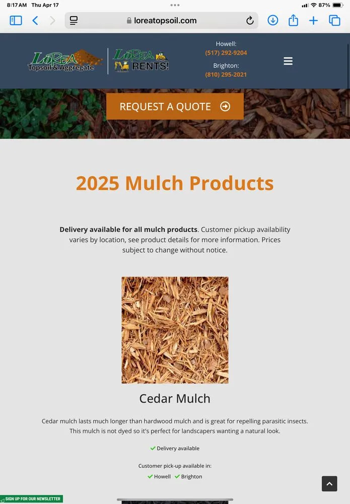 Affordable residential landscaping in Highland Township, MI by Eyes Outdoors