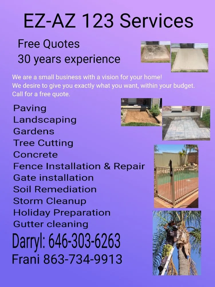 Affordable lawn mowing service for outdoor upgrades in Davenport, FL by Ez Az 123 Services