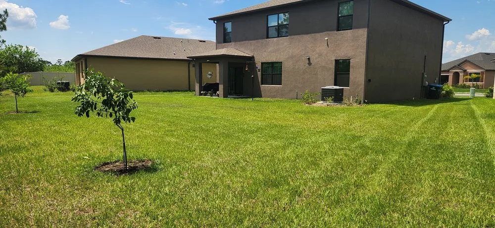 Custom yard cleanup service for homes across Palm Bay, FL - EZ does it lawn care