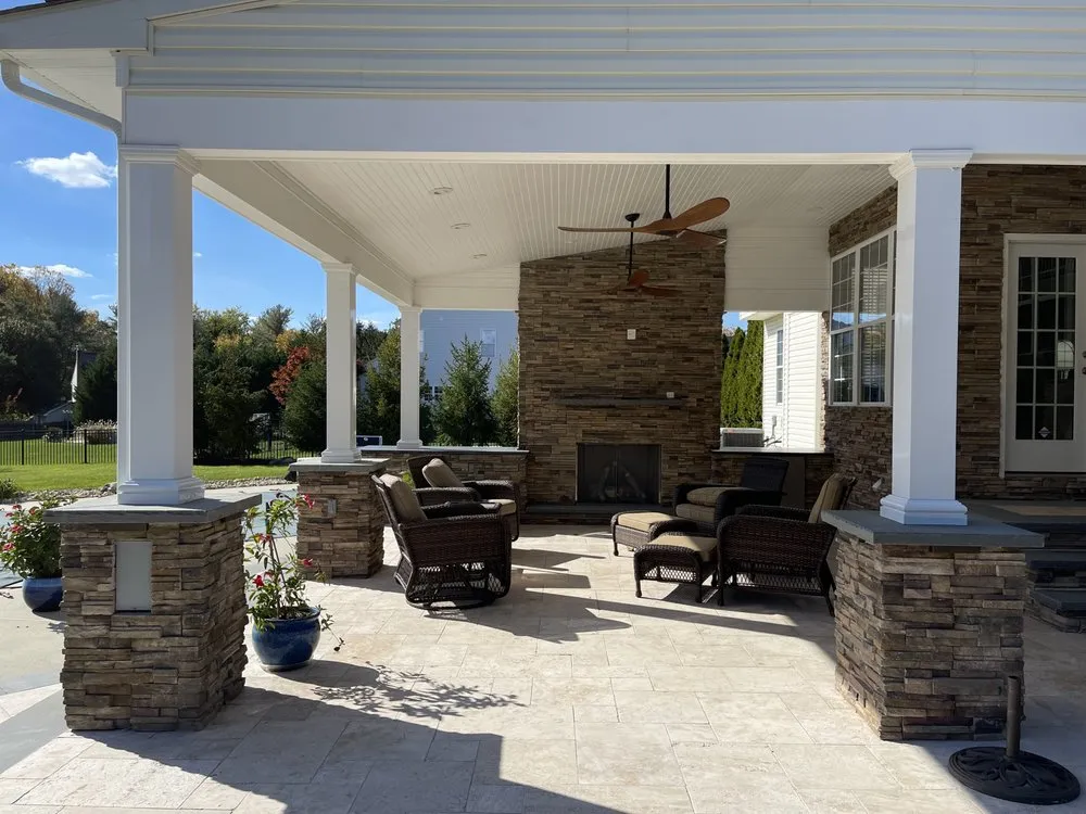 Expert yard cleanup service in Williamstown, NJ by EZ Hardscaping & Landscaping