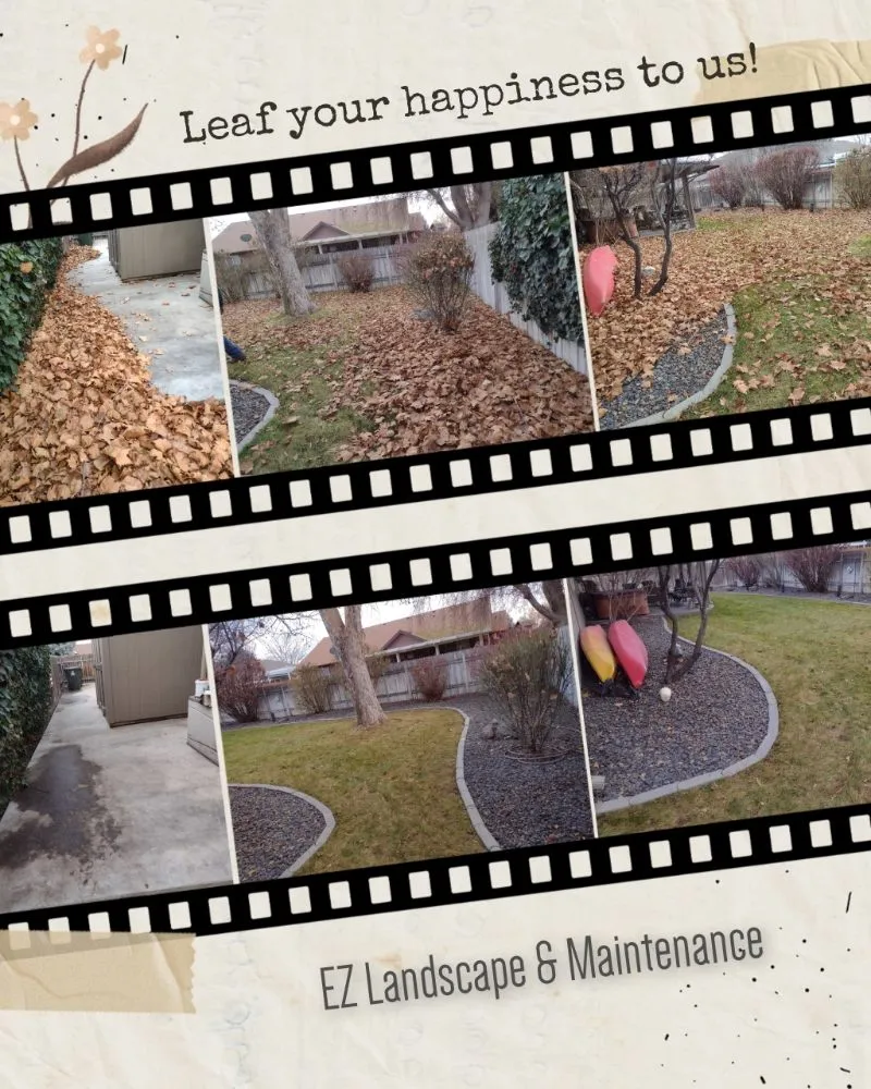 Professional yard cleanup service in Meridian, ID - Ez Landscape And Maintenance