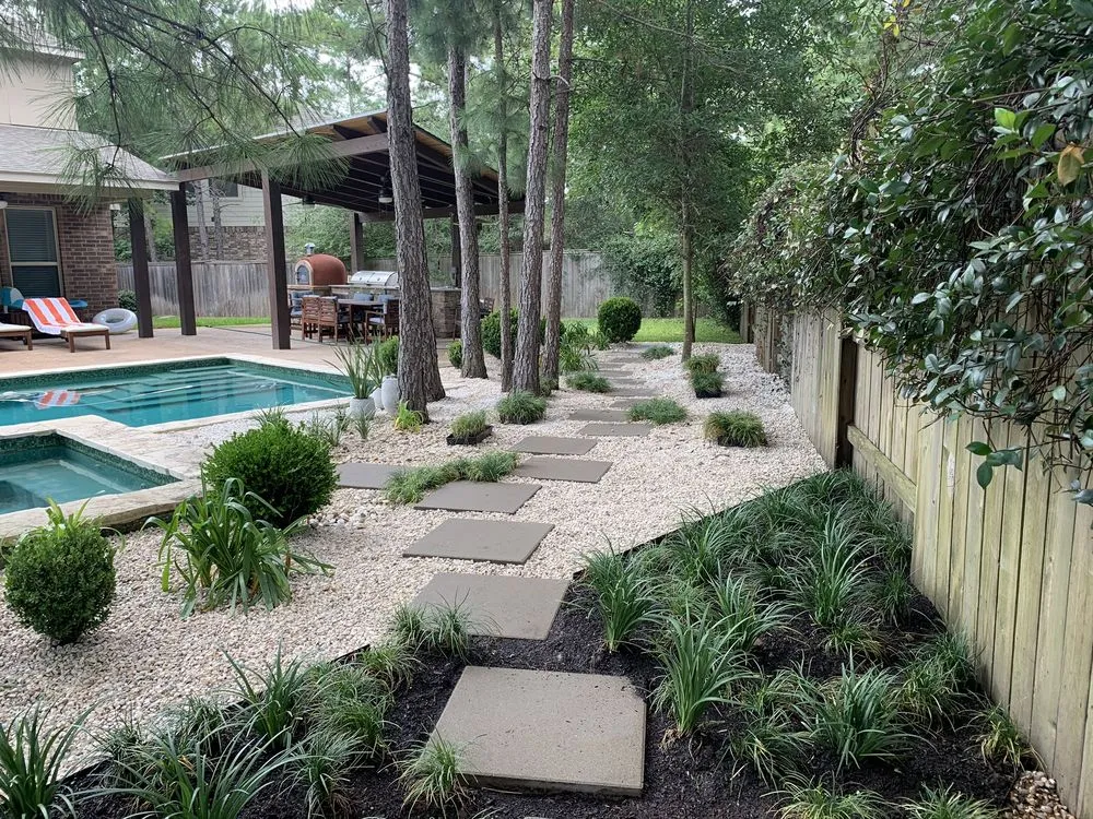 Affordable landscape installation for residential properties across Houston, TX - EZ-Landscape