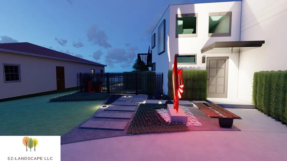 Reliable landscaping services for beautiful yards in Houston, TX by EZ-Landscape