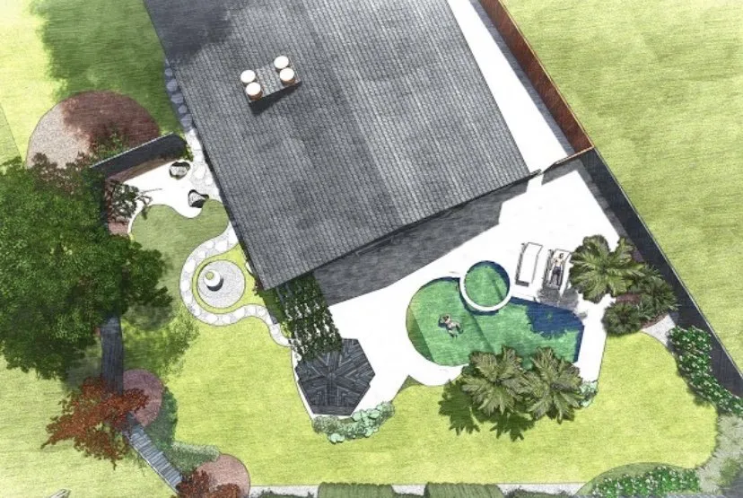 Professional residential landscaping for year-round maintenance in Houston, TX by EZ-Landscape