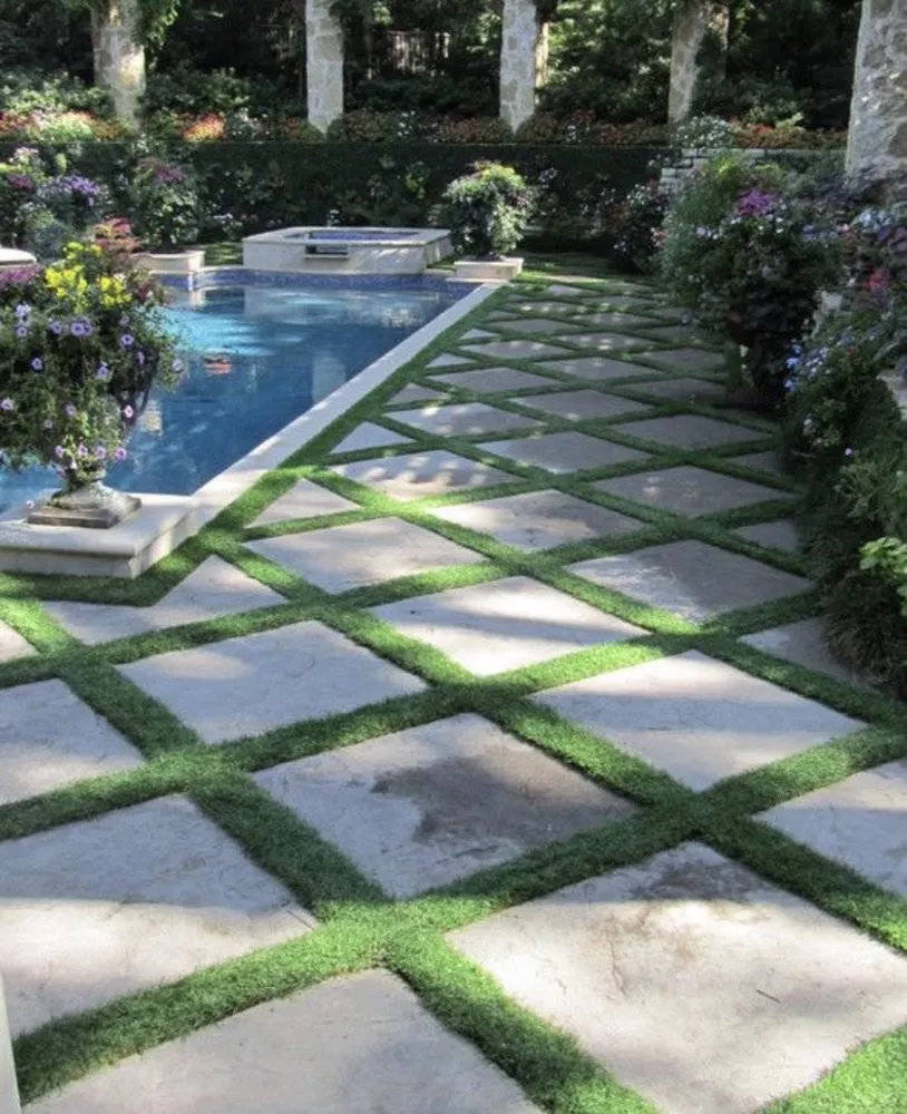 Affordable lawn mowing service for residential properties in Houston, TX by EZ-Landscape