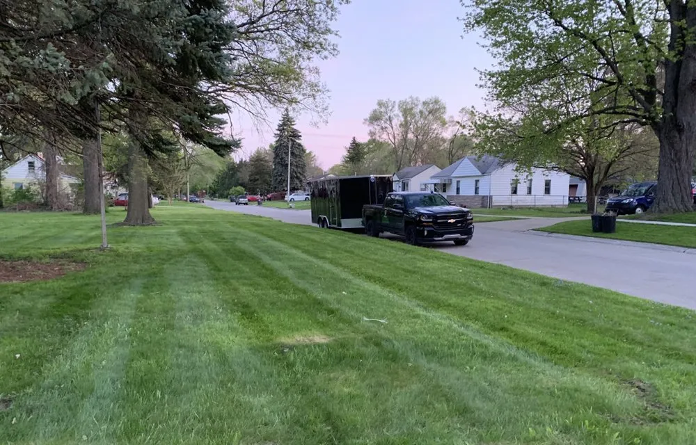 Custom landscape design for year-round maintenance across Lincoln Park, MI - EZ Landscaping & Paving