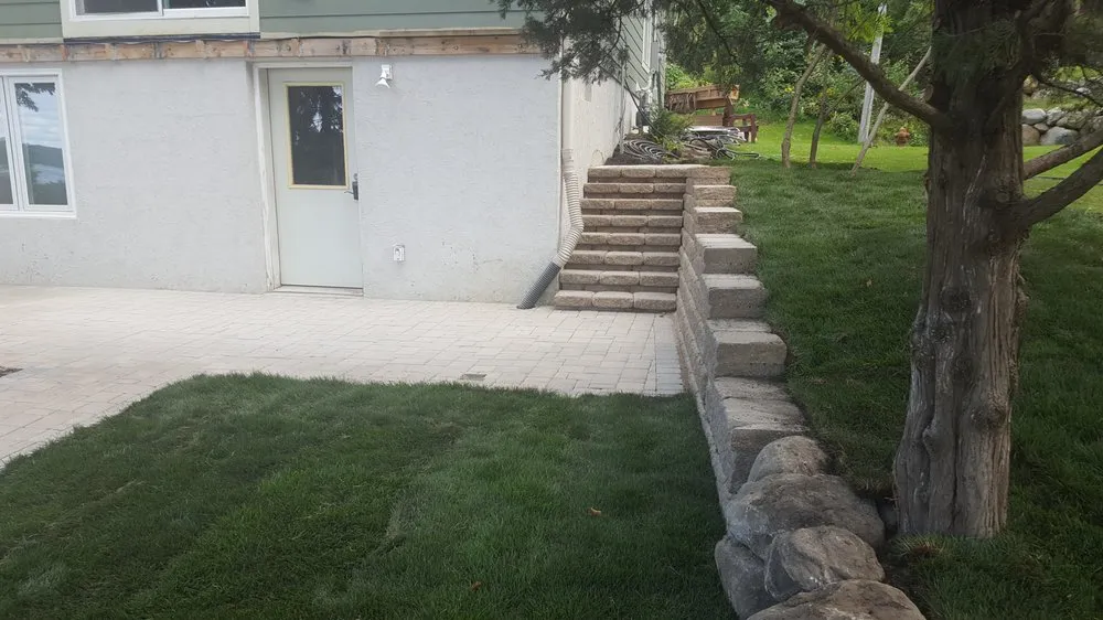 Custom garden landscaping in Chanhassen, MN - EZ Landscaping
