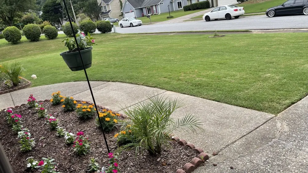 Expert landscape installation in Lawrenceville, GA by Ez Landscaping