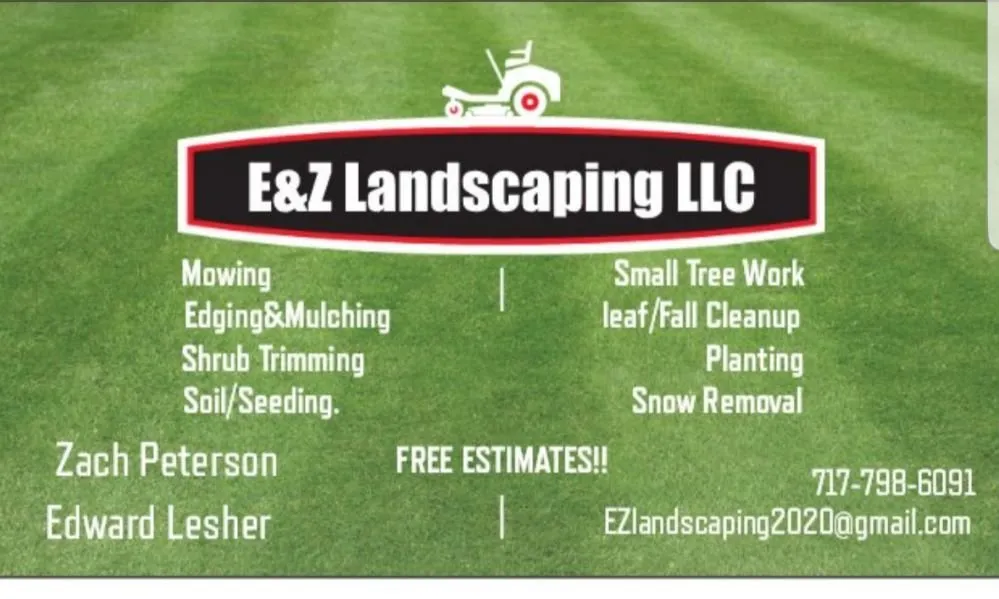 Expert lawn mowing service in Lower Paxton Township, PA - E&Z Landscaping