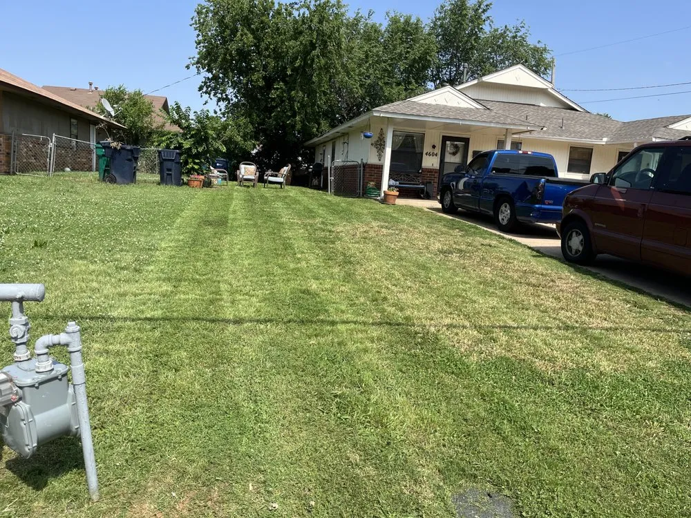 Affordable lawn care service in Oklahoma City, OK by EZ Landscaping