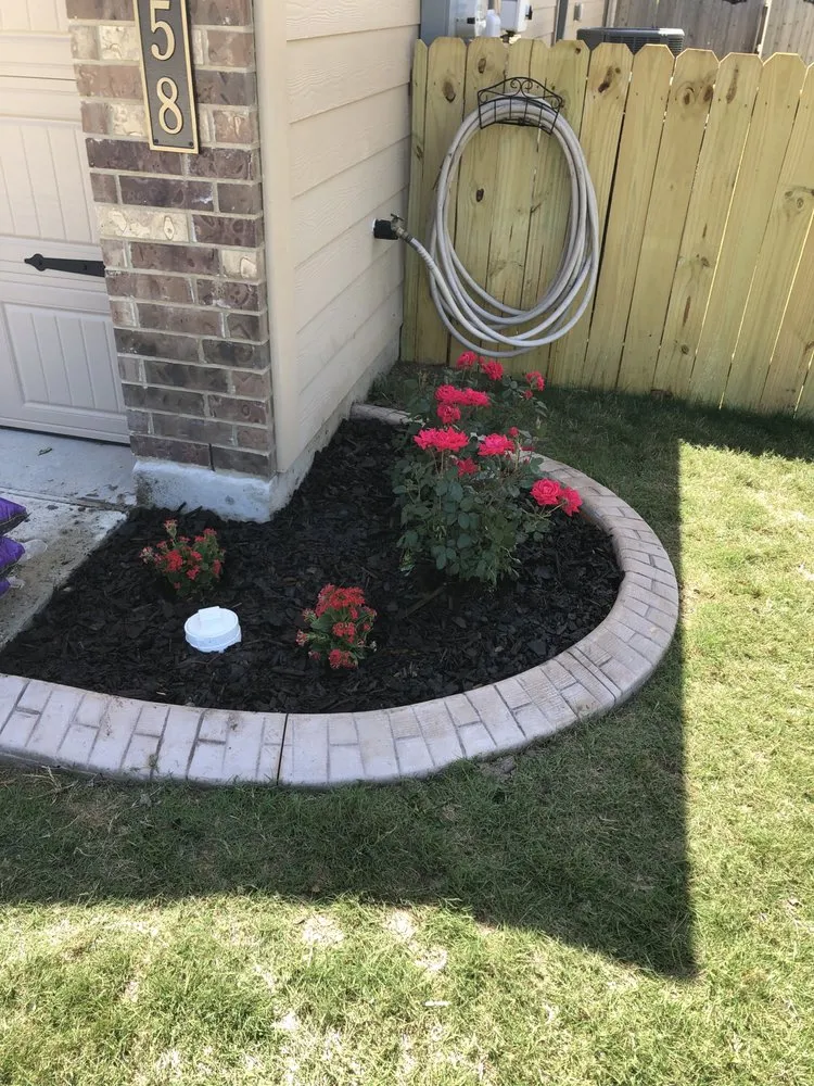 Professional yard maintenance in Temple, TX by EZ Landscaping