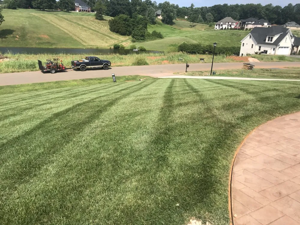Top-rated lawn mowing service with custom design across Rustburg, VA - EZ Lawn & Landscape