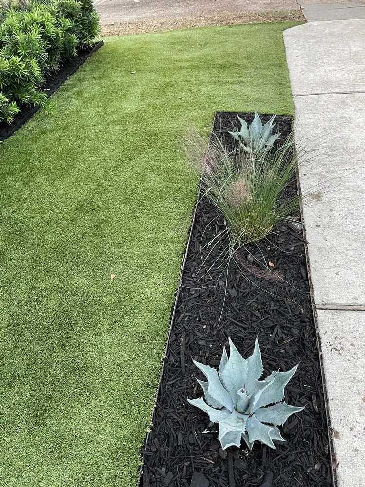 Trusted landscaping services in Houston, TX by EZ Lawn Care and Landscaping
