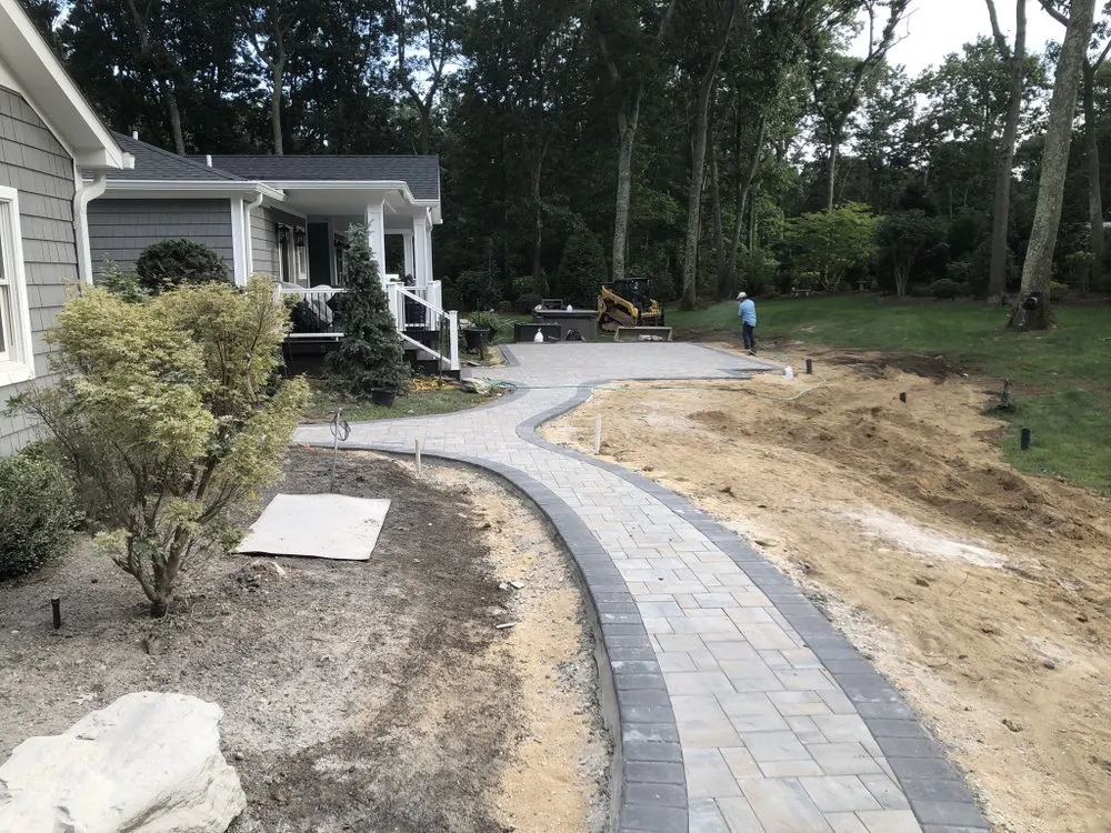 Trusted outdoor landscaping for beautiful yards in Ronkonkoma, NY by EZ Mason and Concrete