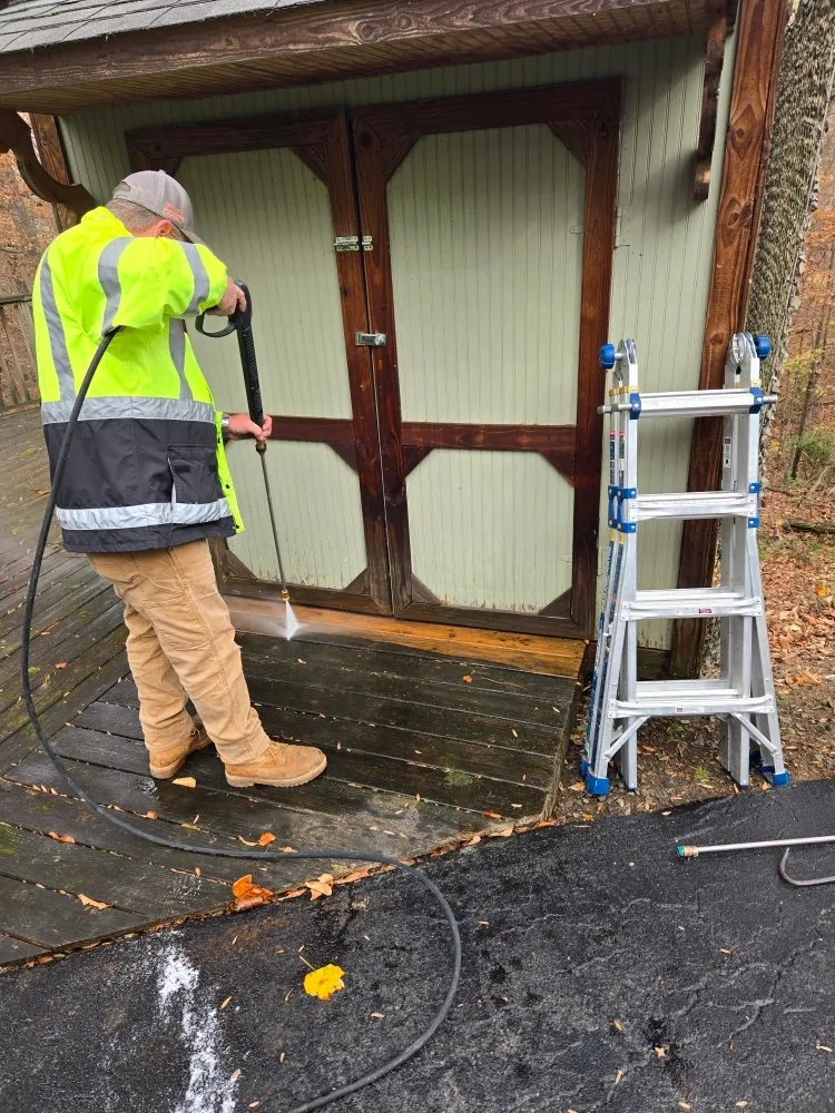 Affordable landscaping services for homes in Johnson City, TN by EZ Mowing and Property Maintenance