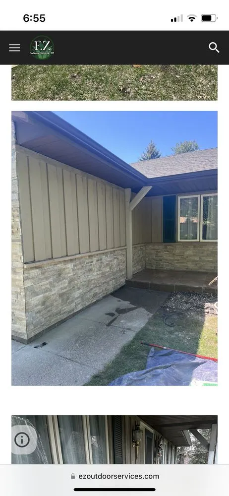 Custom landscape installation for residential properties in Minneapolis, MN by EZ Outdoor Services