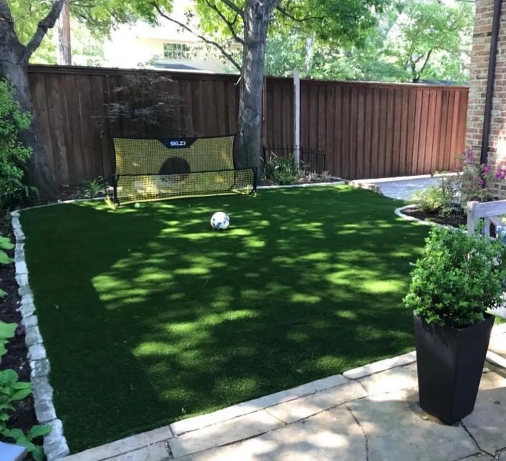 Professional lawn care service for residential properties in Austin, TX by Ez Par Golf Greens