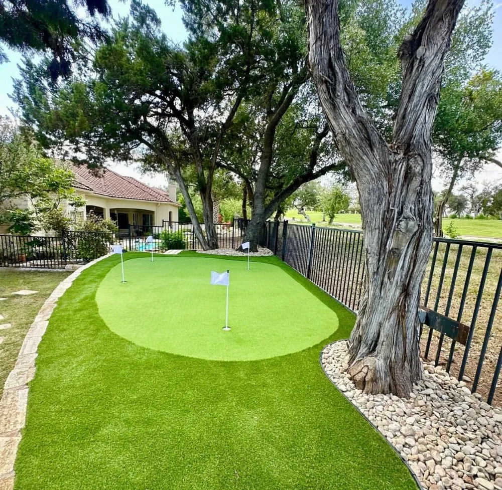 Top-rated landscape design in Austin, TX by Ez Par Golf Greens