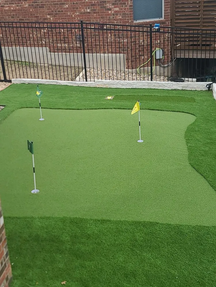 Professional yard cleanup service in Austin, TX by Ez Par Golf Greens