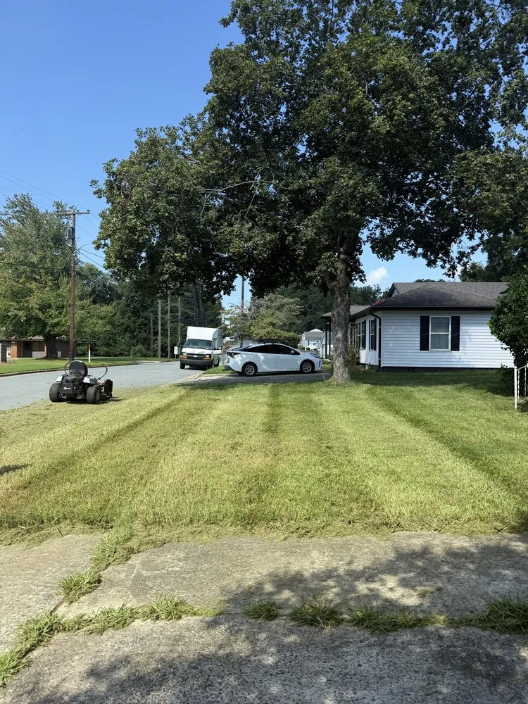 Local residential landscaping in Graham, NC by Ez Stripes Landscaping