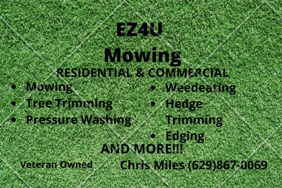 Professional yard cleanup service in La Vergne, TN - EZ4U Mowing