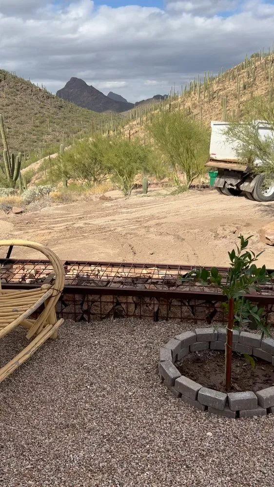 Local landscape installation for year-round maintenance in Tucson, AZ by EZKonstruction