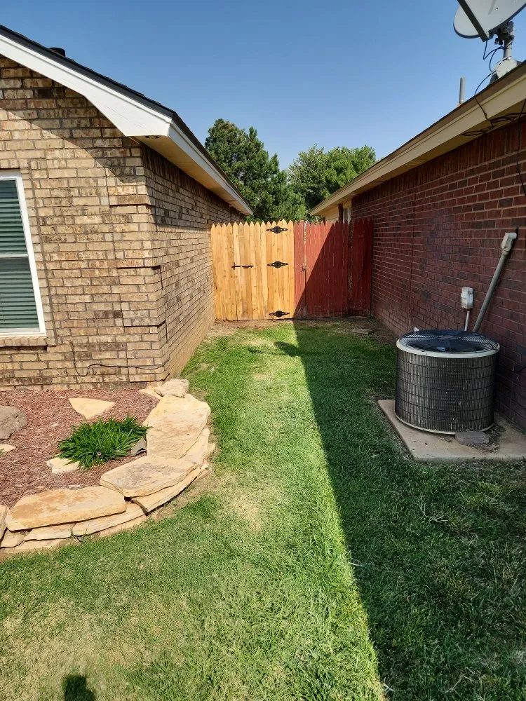 Affordable yard cleanup service in Lubbock, TX by Ezryderz landscaping