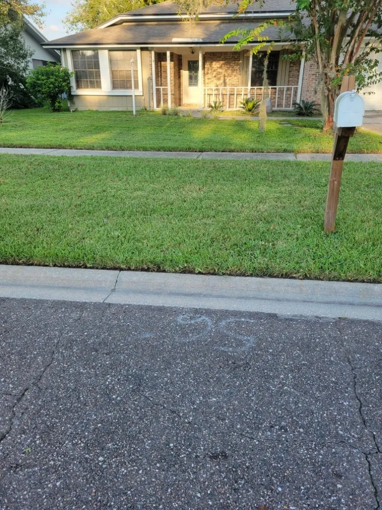 Top-rated lawn mowing service in Jacksonville, FL by Ezzy Does It Lawn Care Services