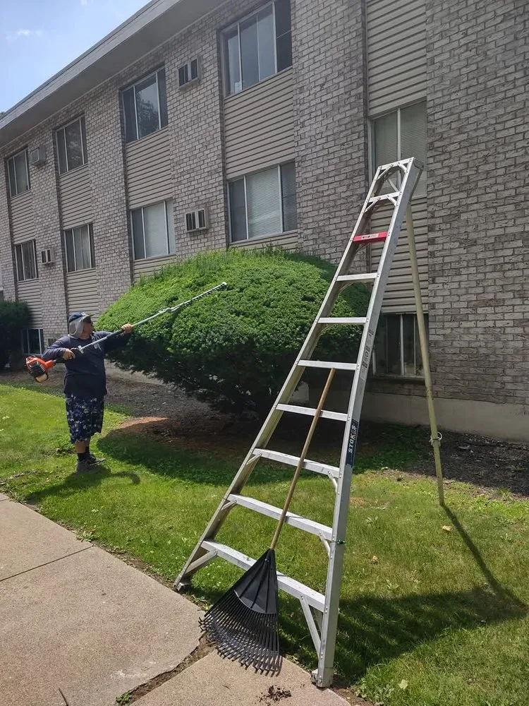 Custom landscape design in Binghamton, NY by F & B Lawn Care and Snow Removal